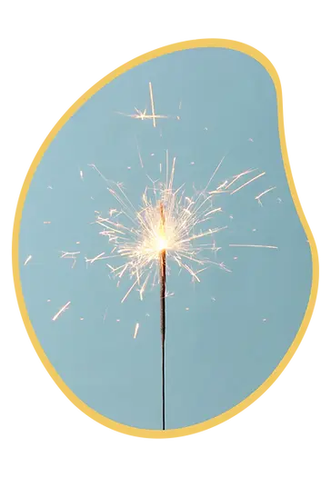 a sparkler