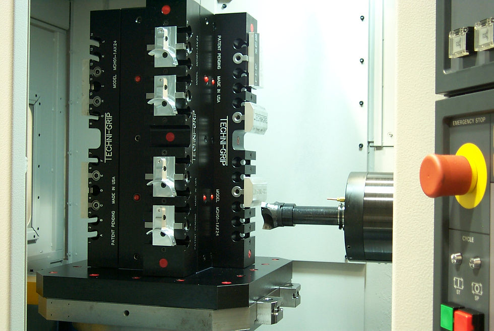 Techni-Grip 5th axis machining