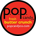 p.o.p. candy co. logo