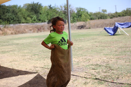 Cinnamon Creek Ranch Kids camp participants 