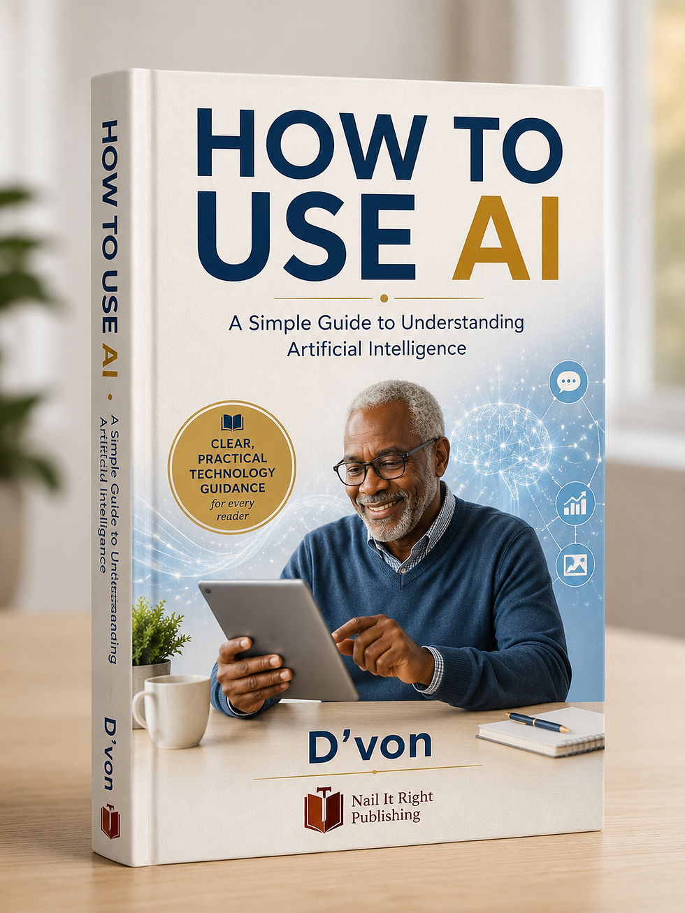 Nail It Right Publishing How to Use AI by Donald Vaughn Jr