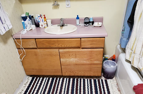 Trusted Senior Home Sale Team bathroom before