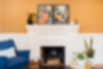Cozy waiting area at La Vie Salon West Seattle where you can wait in style for your hair appointment