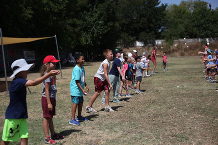 Cinnamon Creek Ranch Kids camp participants 