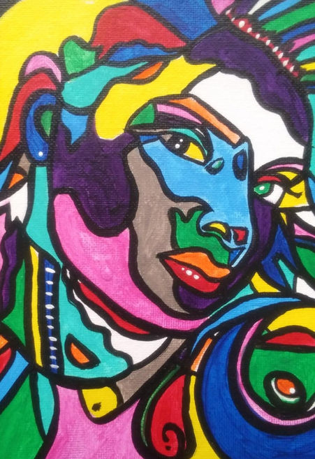 Katana (5x7in) $30