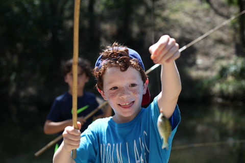 Cinnamon Creek Ranch Kids camp participants 