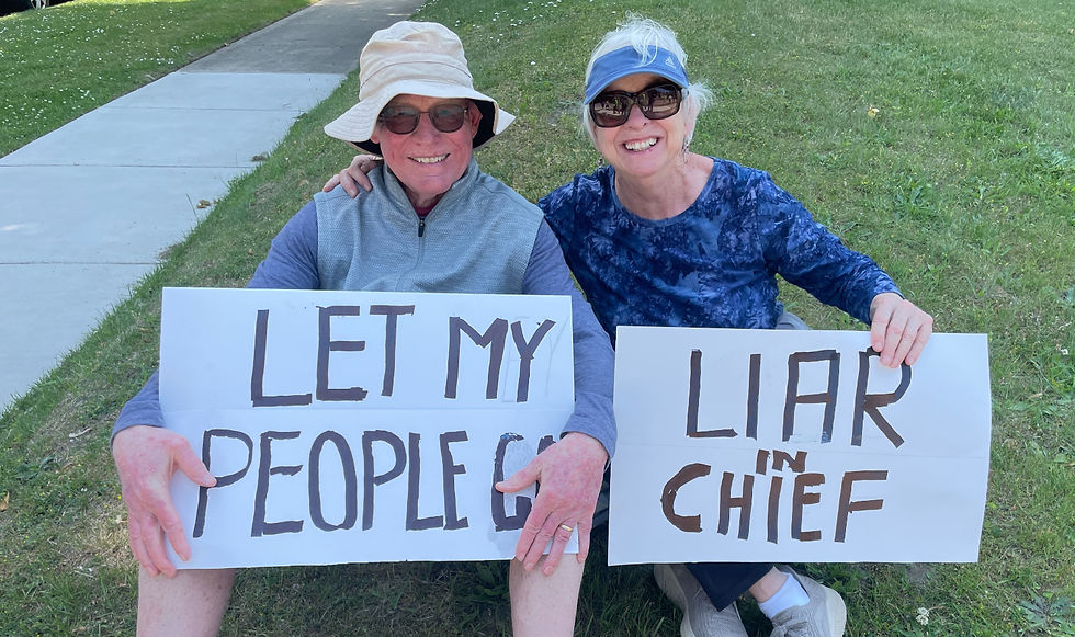 Tom Blaising and Jan Blaising express their reasons for participating