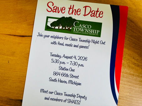 June Casco Township Board updates