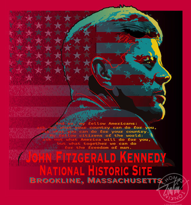JFK NATIONAL H.S. (red design)