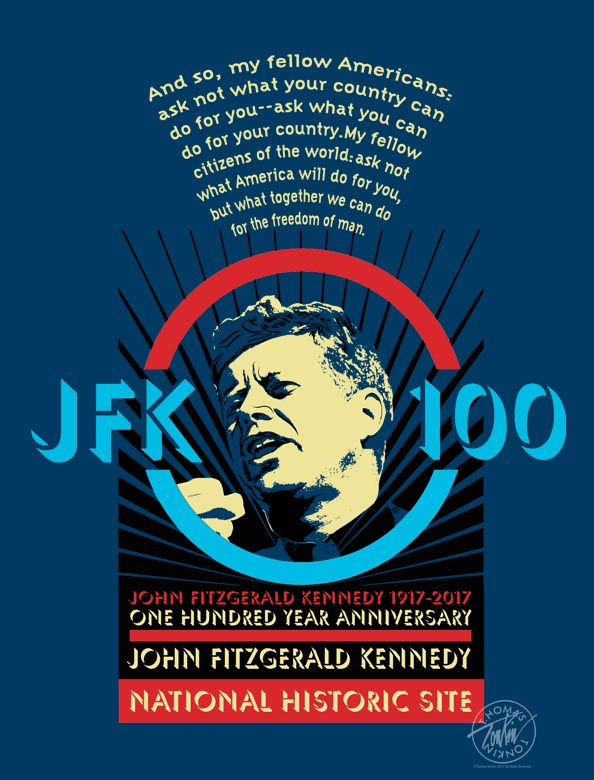 JFK 100 Year Anniversary Design