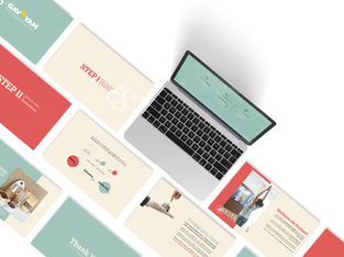 Shalibo Wellness X Gav Yam presentation design freelance graphic design מעצבת גרפית פרילנס