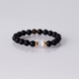 Selenite Attraction Bracelet - Black