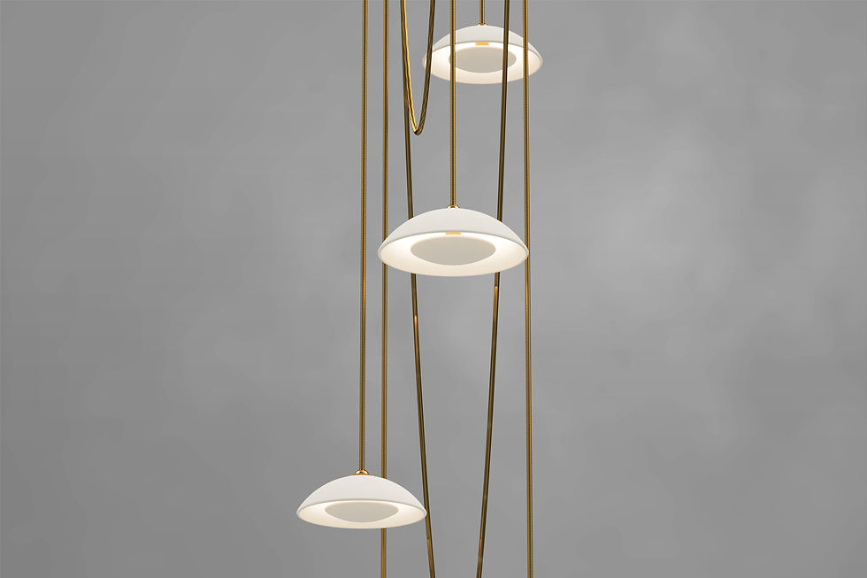 Thumbnail: Swag Pendants - Set of 5 - Column