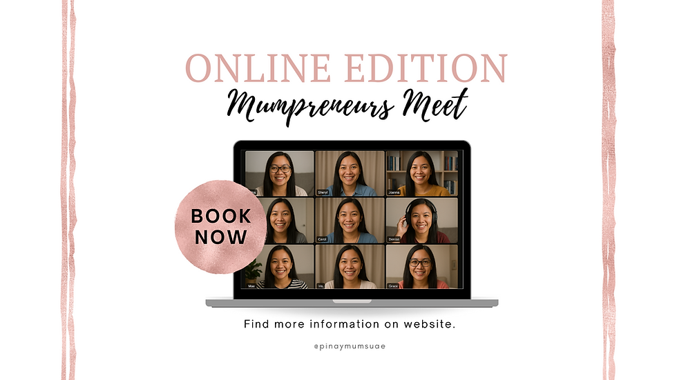(4) Mumpreneur Connect: Real Talks, Real Stories