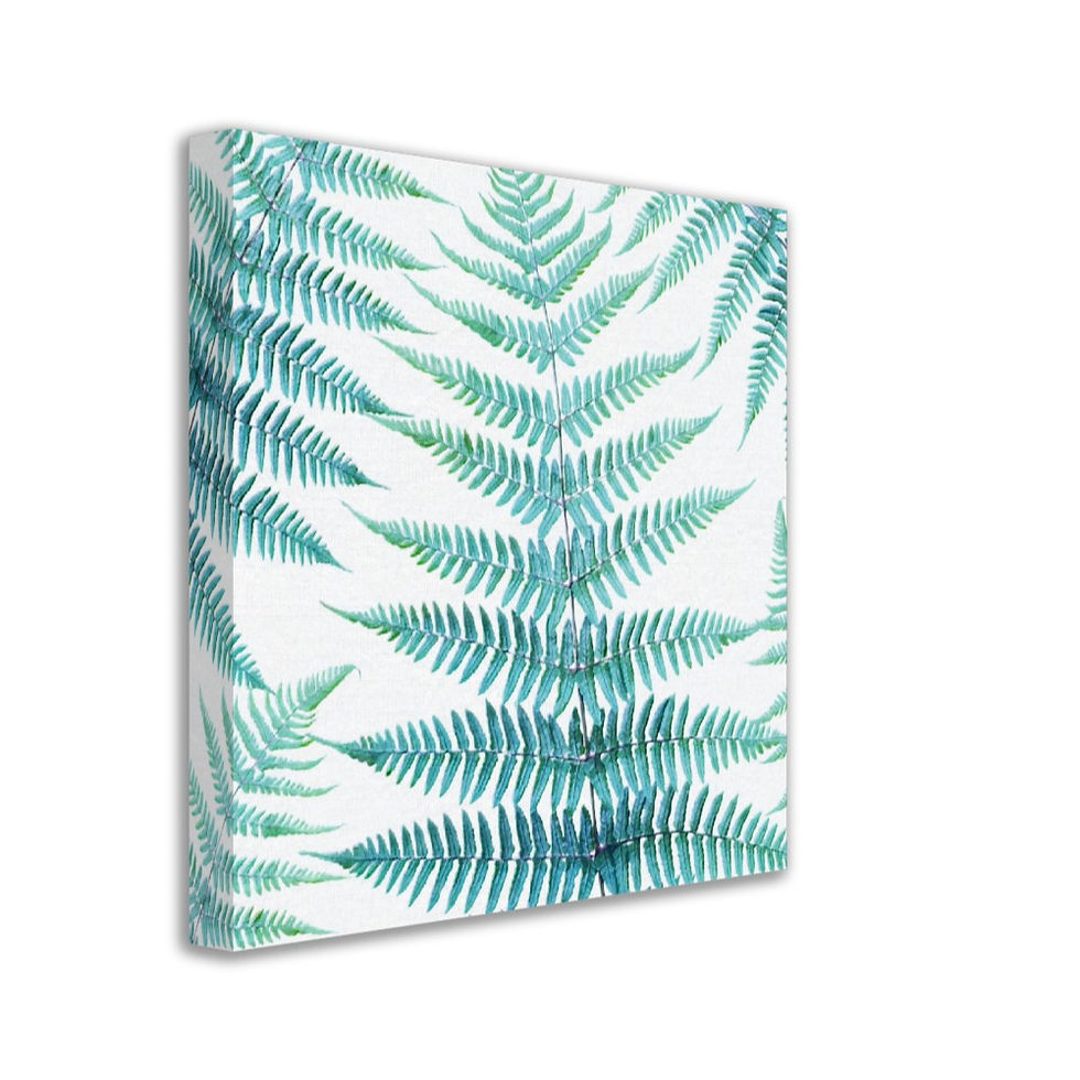 Thumbnail: Ferns III, Wall Décor, Canvas Wrap Print