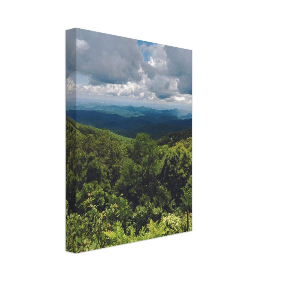 Thumbnail: Blue Ridge, Pisgah, Wall Décor, Canvas Wrap Print