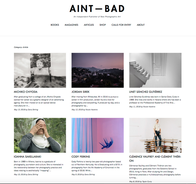 Published my new work on AINT-BAD website