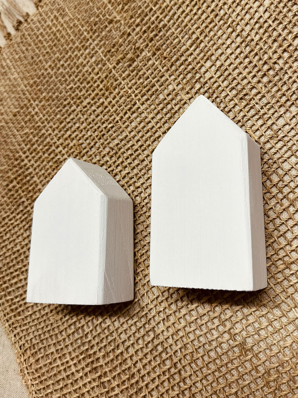 Miniaturbild: Holzdekoration Haus