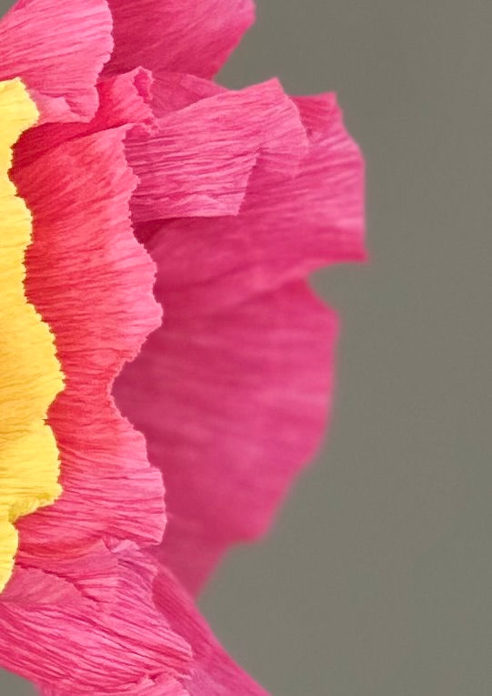 Miniaturbild: Mohnblume aus Krepppapier