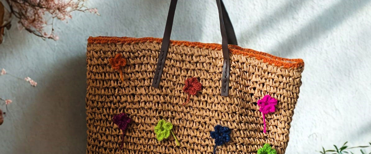 Cabas en crochet