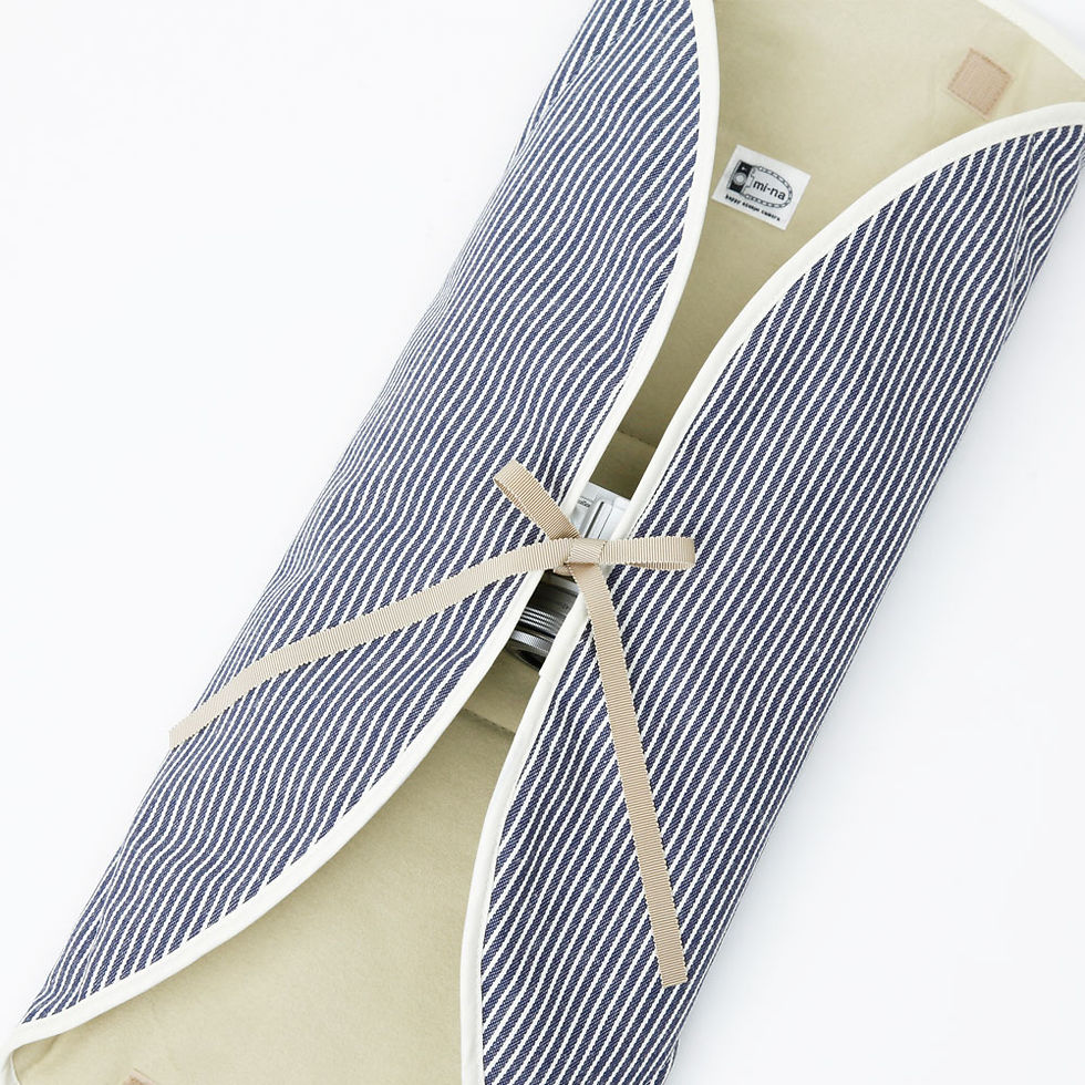 サムネイル： Wrap Cloth / Blue stripe