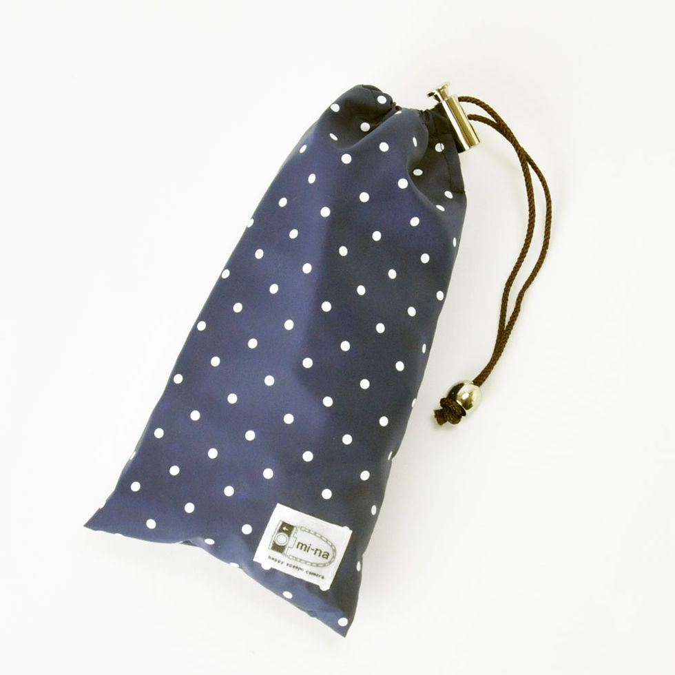 サムネイル： Rain cover /M size / Navy blue dot
