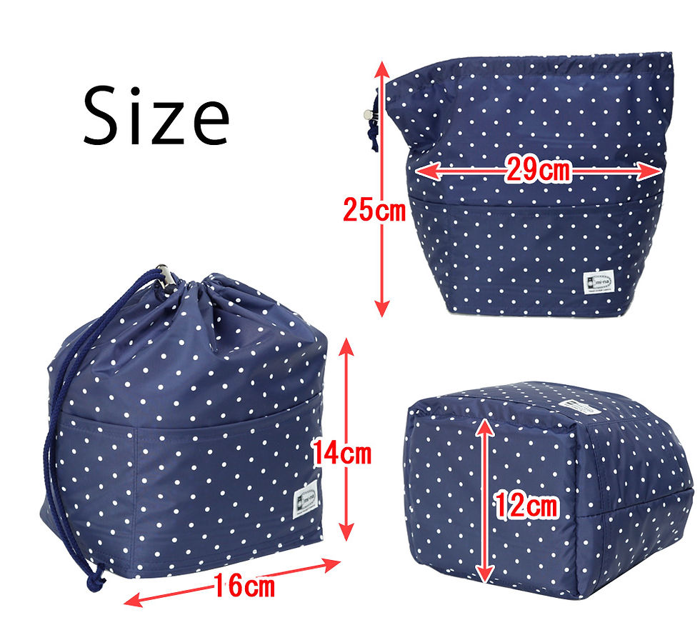 サムネイル： Camera Insert / Navy blue dot