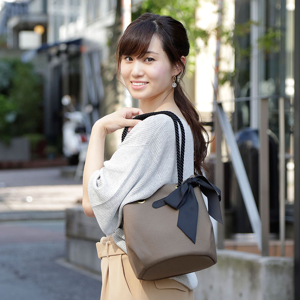サムネイル： Drawstring Shoulder Camera Bag /Olive