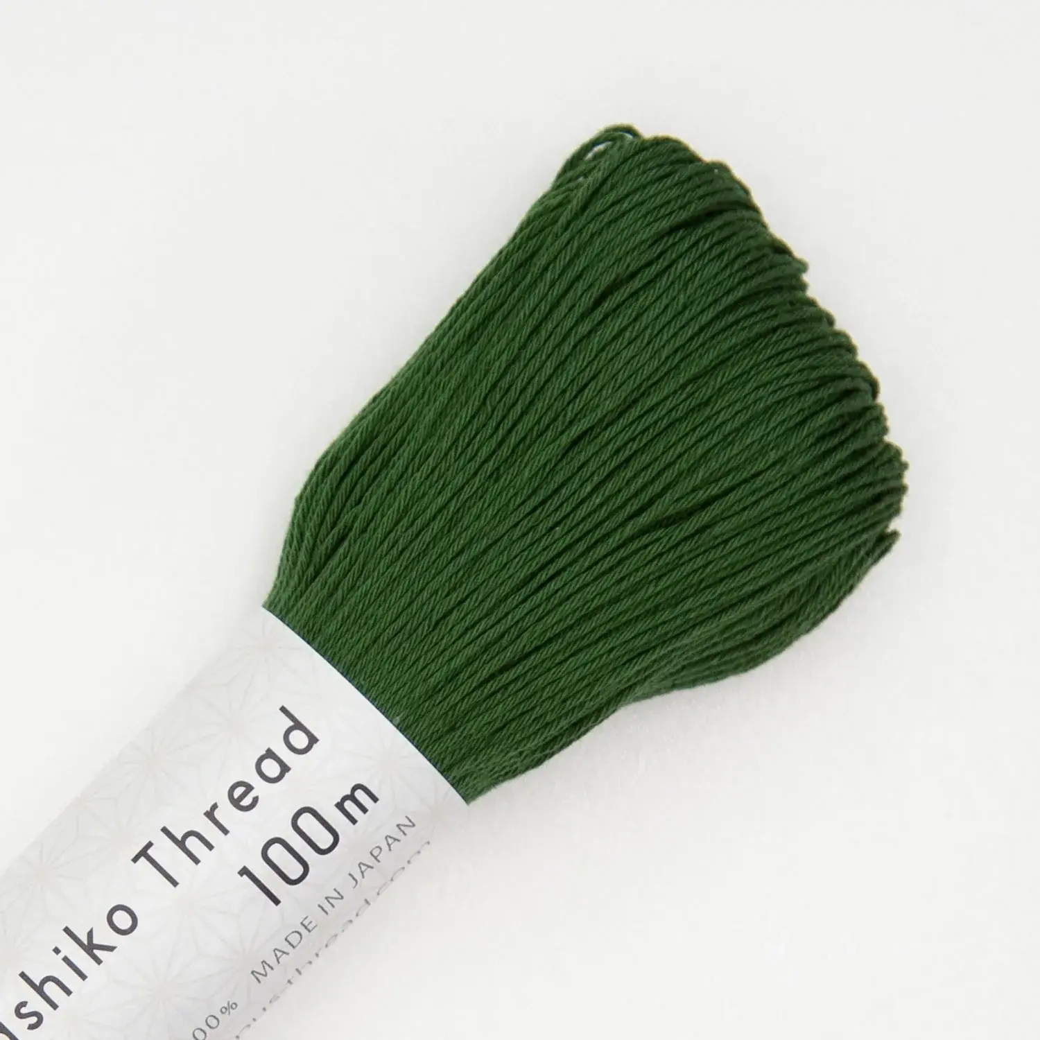 FIL SASHIKO UNI - COL 129 -VERT SAPIN