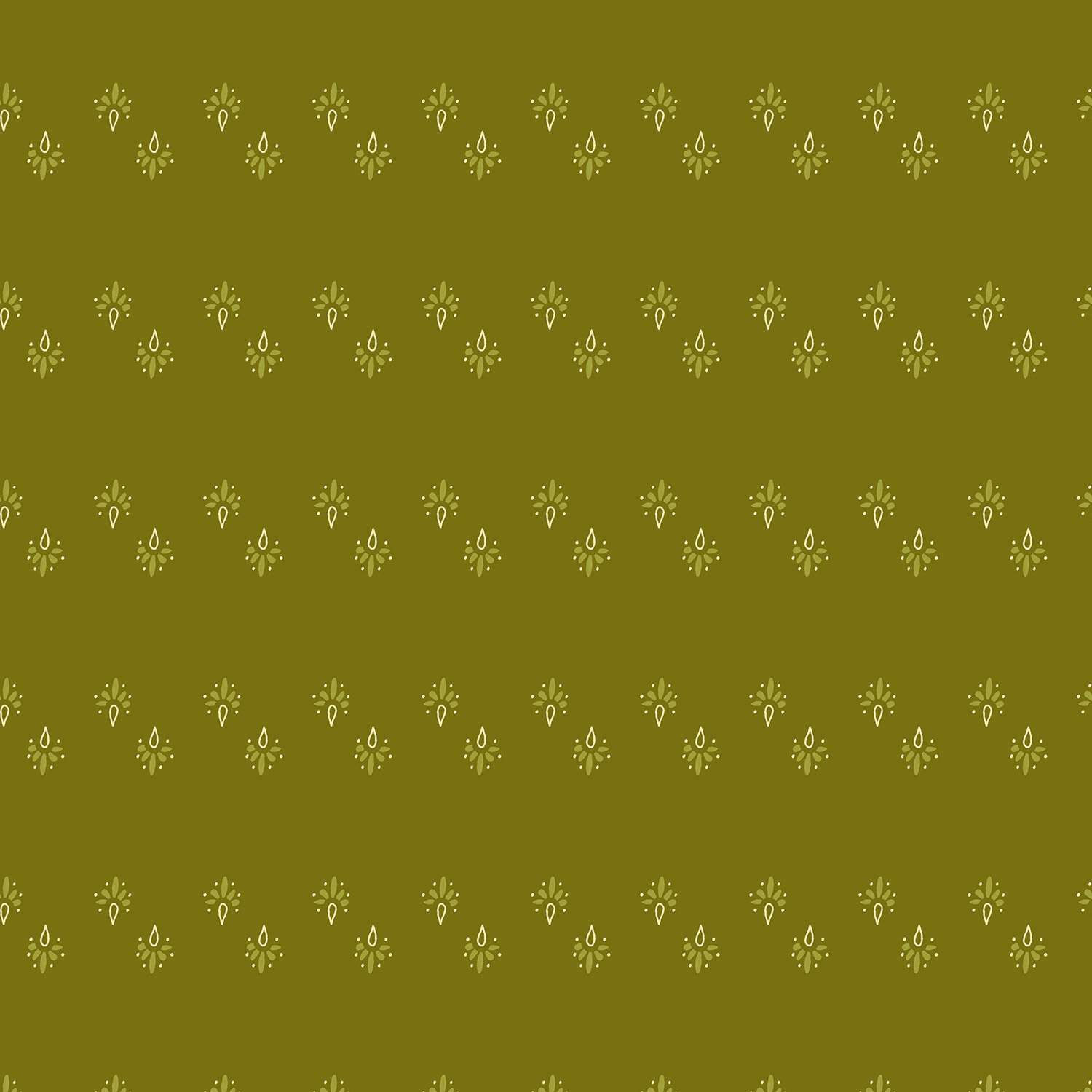 GOUTTES DE ROSEE SUR FOND VERT 1074G