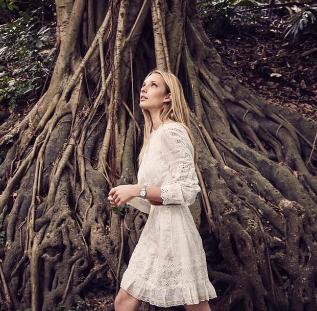 Commercial featuring Ilona Smet in natural makeup for watch company  Longines