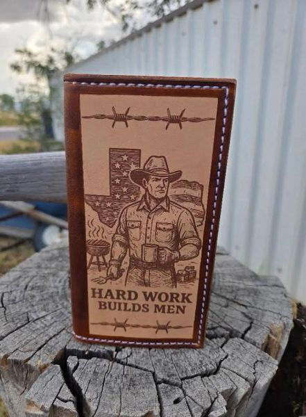 Lasered Long Wallet