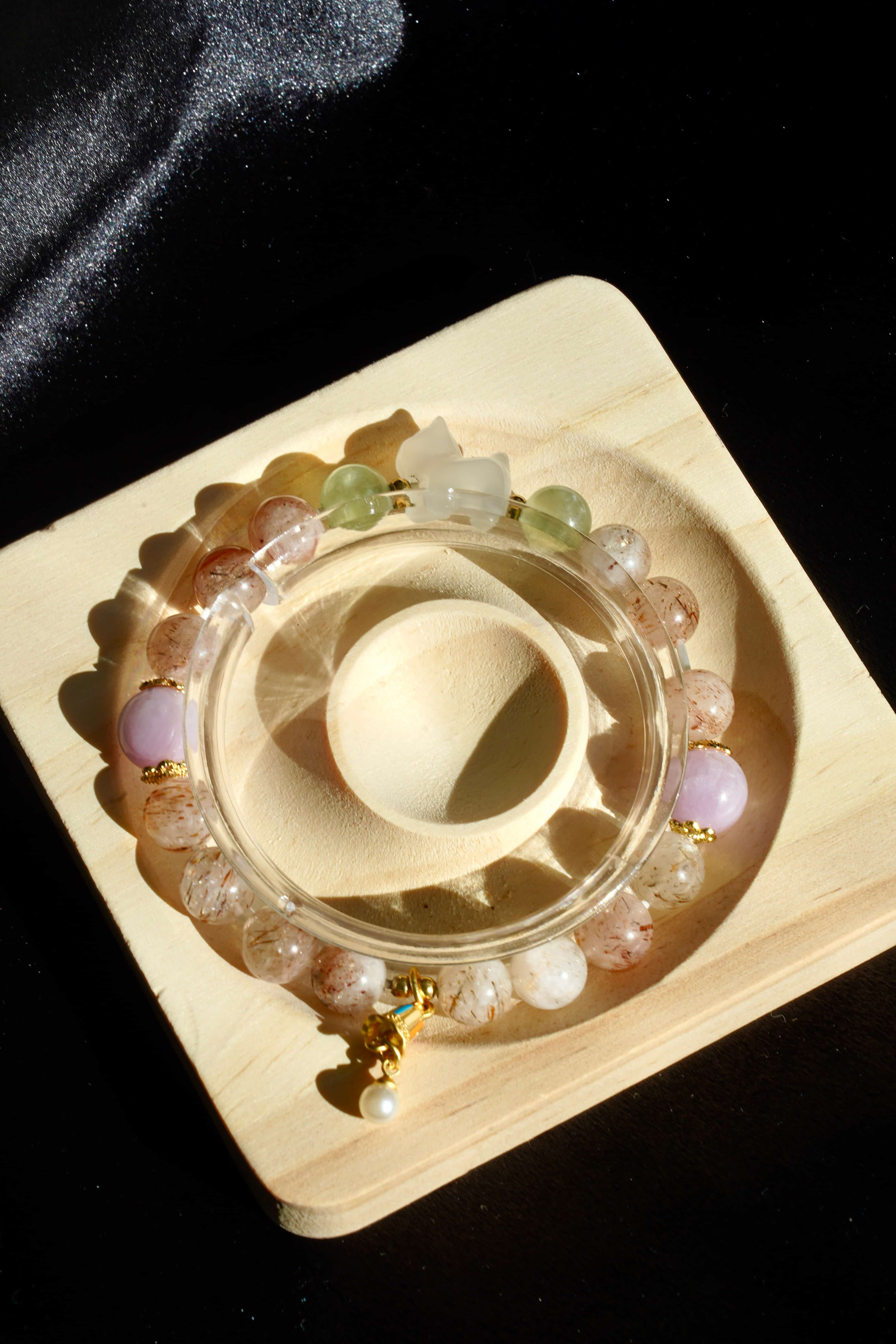 Strawberry Quartz & Rose Crystal 莓光轻语