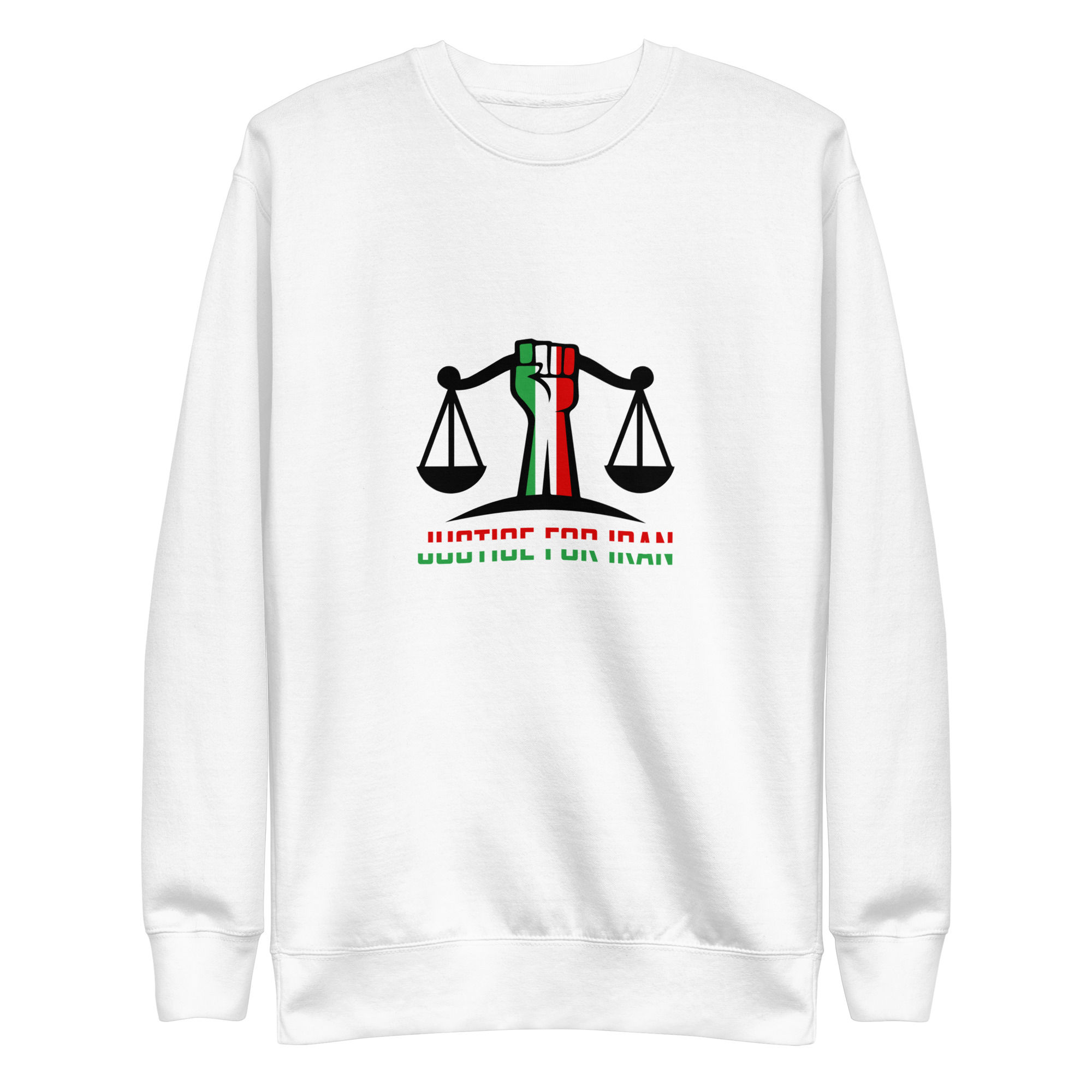 Justice for Iran Unisex Premium Sweatshirt
