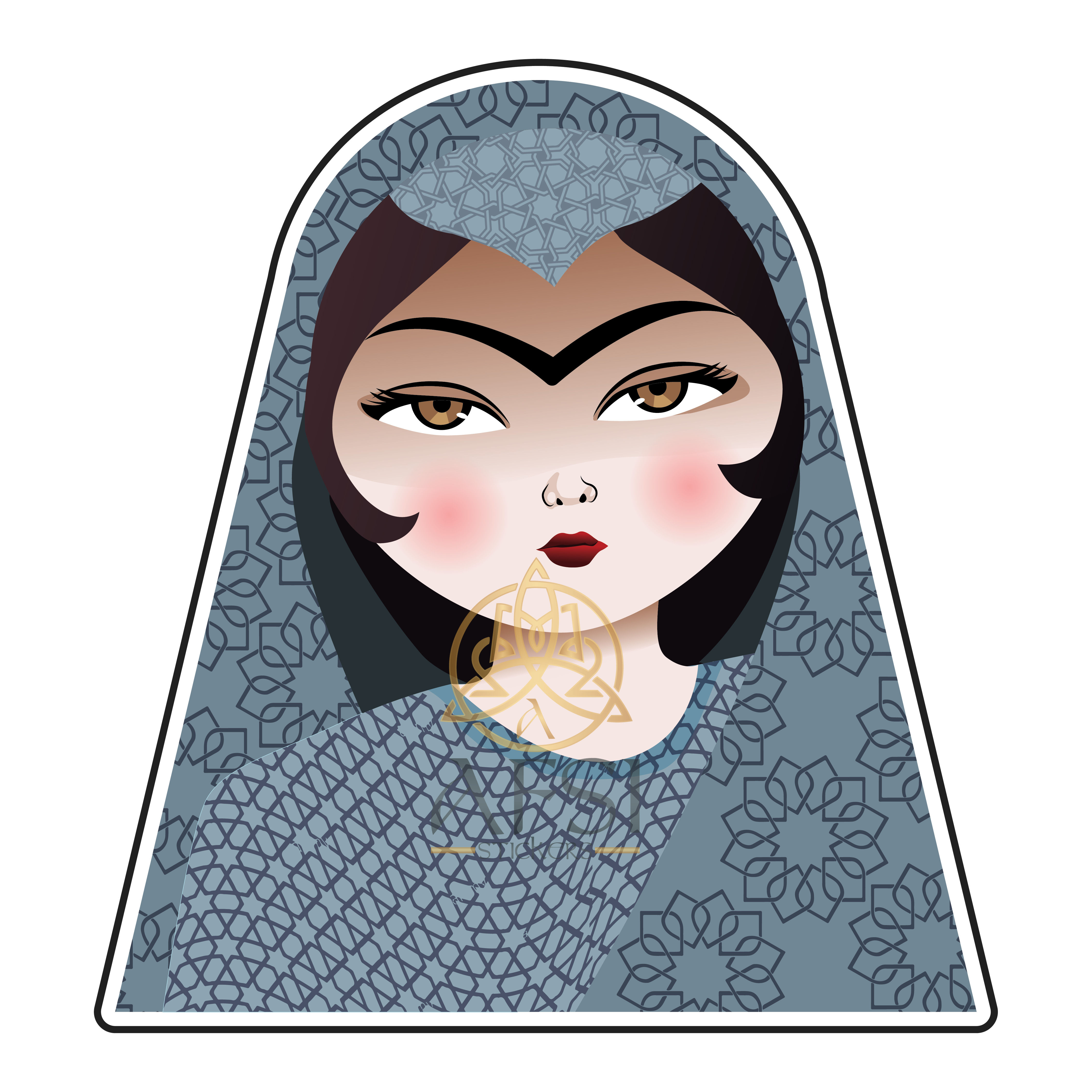 Khorshid Khanoom 5 Sticker