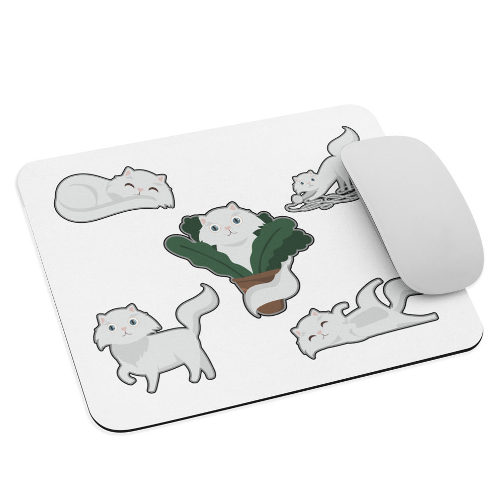 Persian Cat Mouse Pad