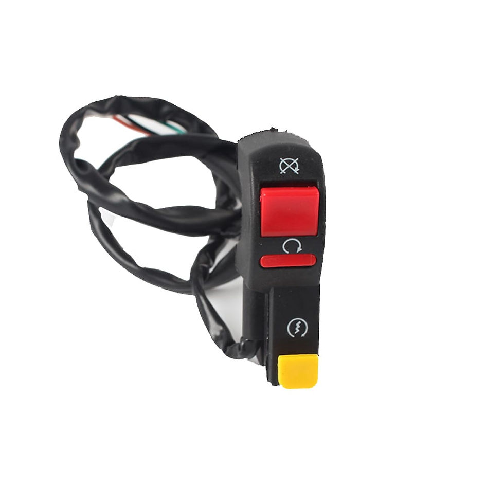 כפתור כפול לפנס ולצפצפה