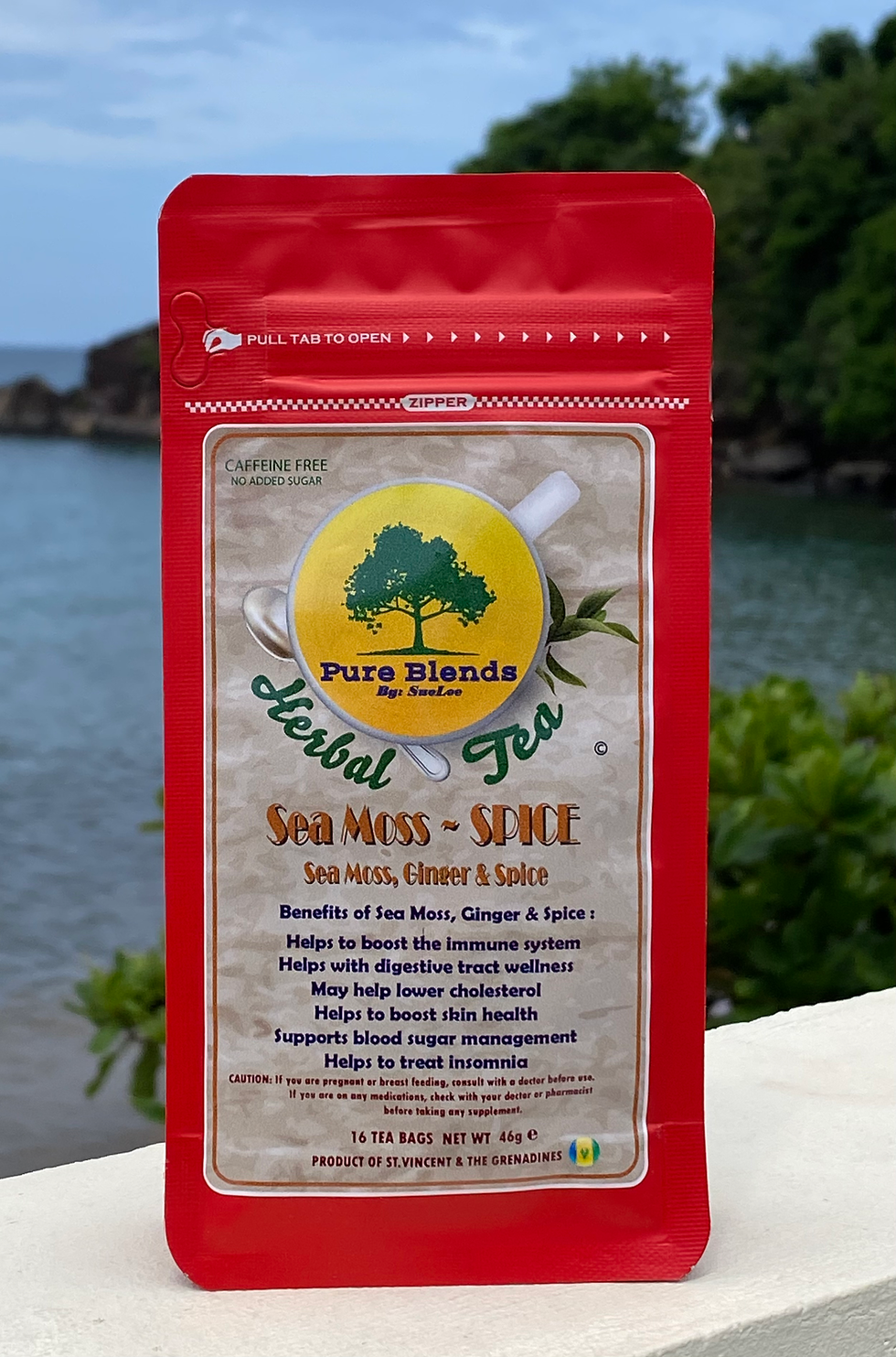 Sea Moss, Ginger & Spices