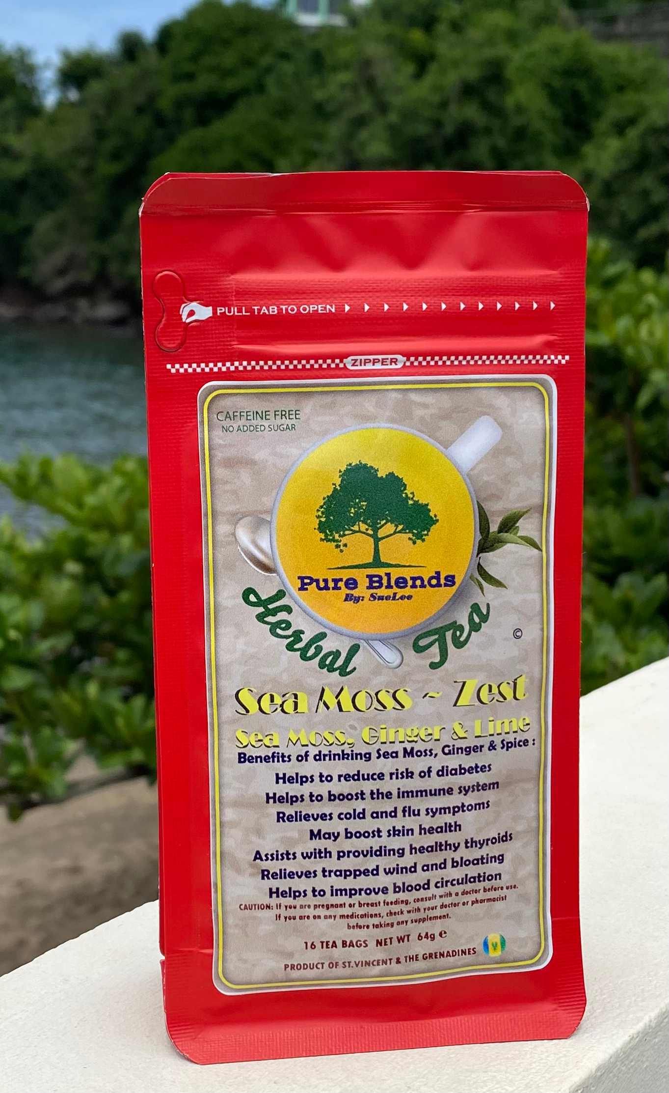 Sea Moss, Ginger & Lime