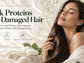 Silk Proteins for Damaged Hair: How Sericin and Fibroin Support Smoother, Healthier-Looking Hair