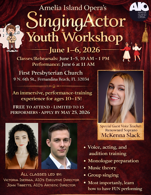 All classes led by Victoria Isernia & John Tibbetts, AIO’s Executive and Atistic Director.