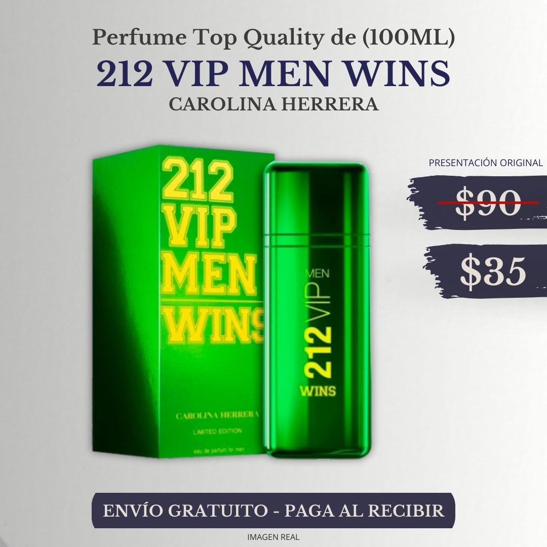 Perfume 212 Vip Men Wins 100ml