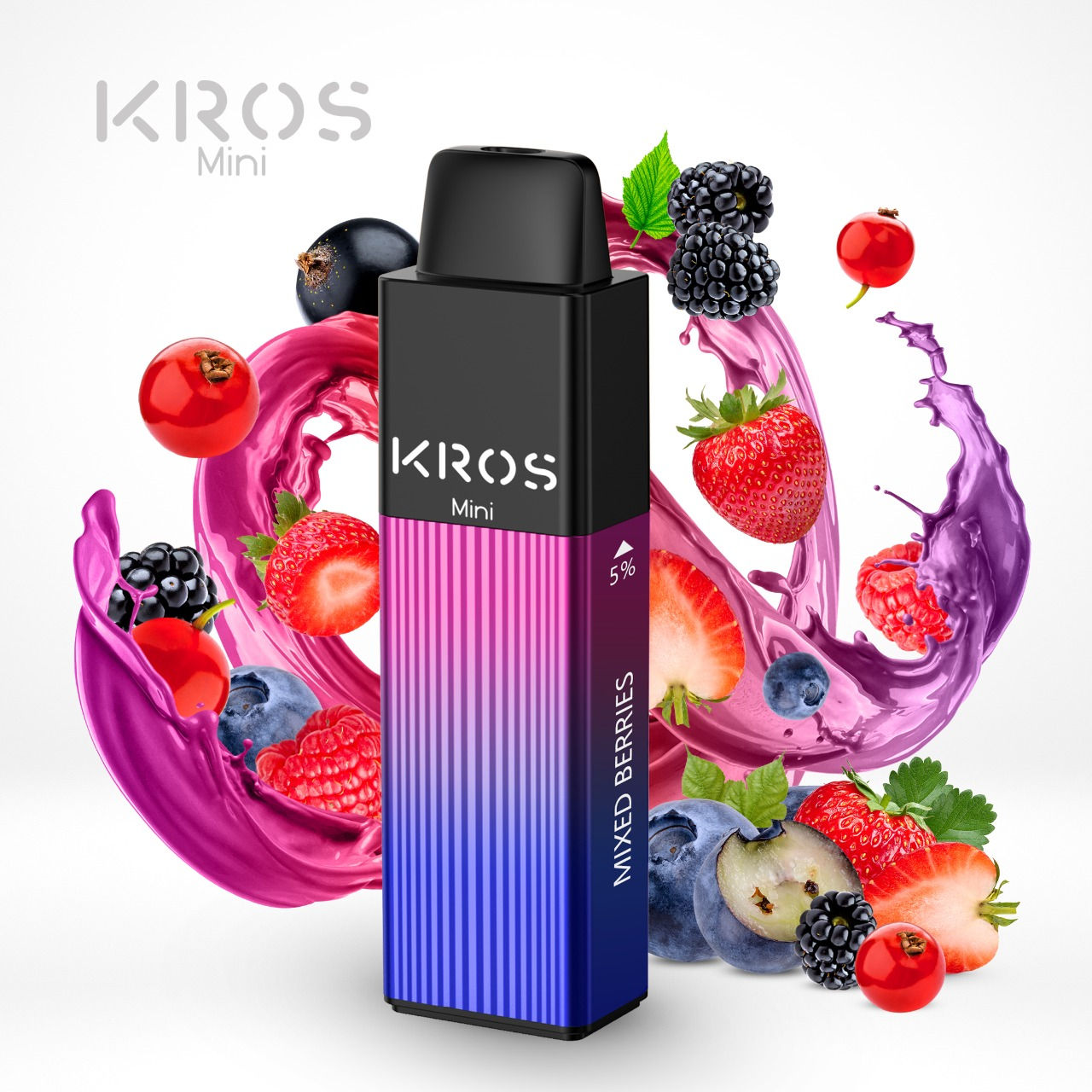 Vape Kros Mini 4000 Puffs Mixed Berries