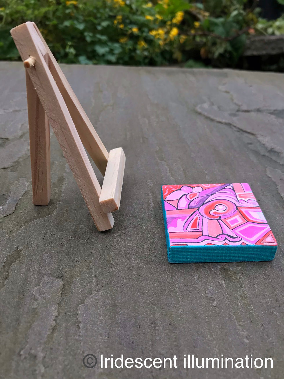 Thumbnail: Mini canvas painting