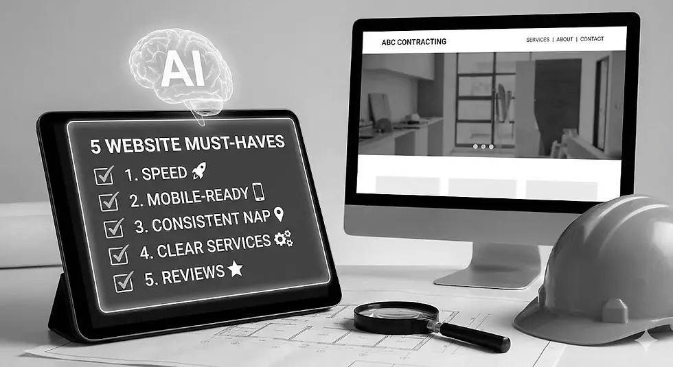 5 Website must haves for AI