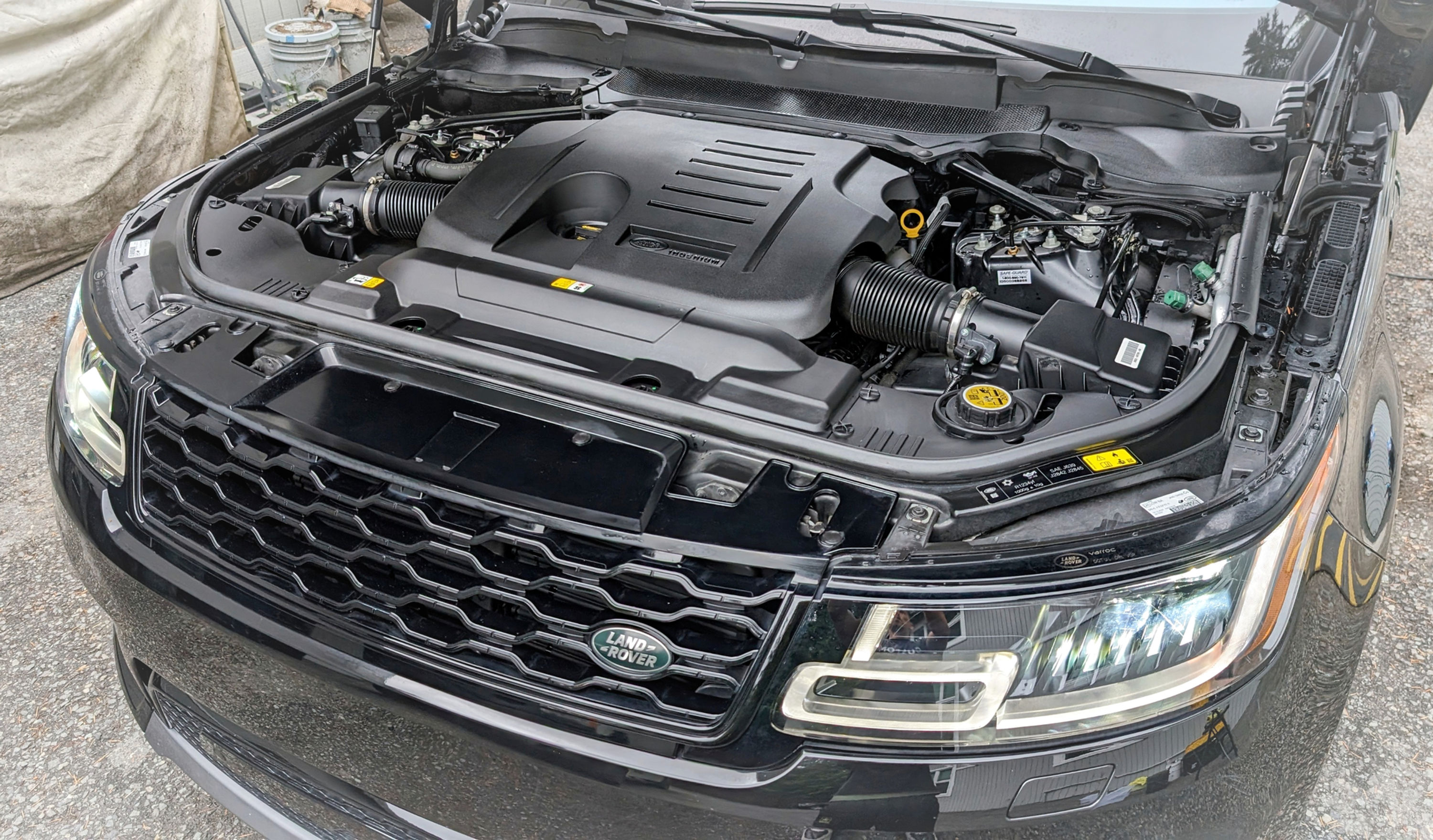 Engine Bay Detail Cleaning