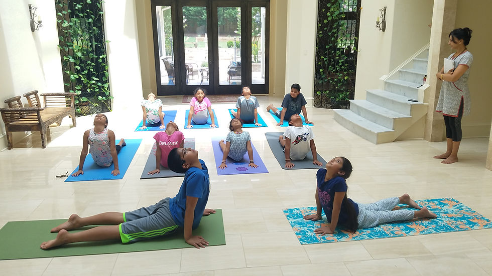 Kids Yoga Summer Camp