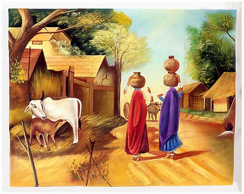 indian village natural food