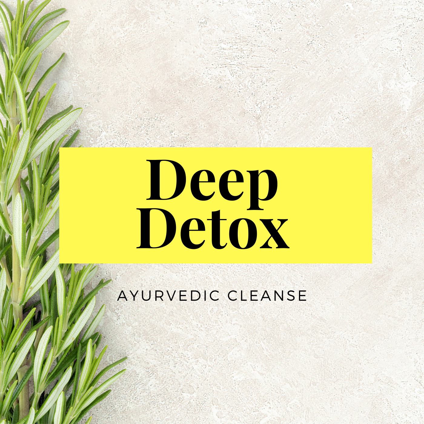 30-Day Ayurvedic Deep Detox