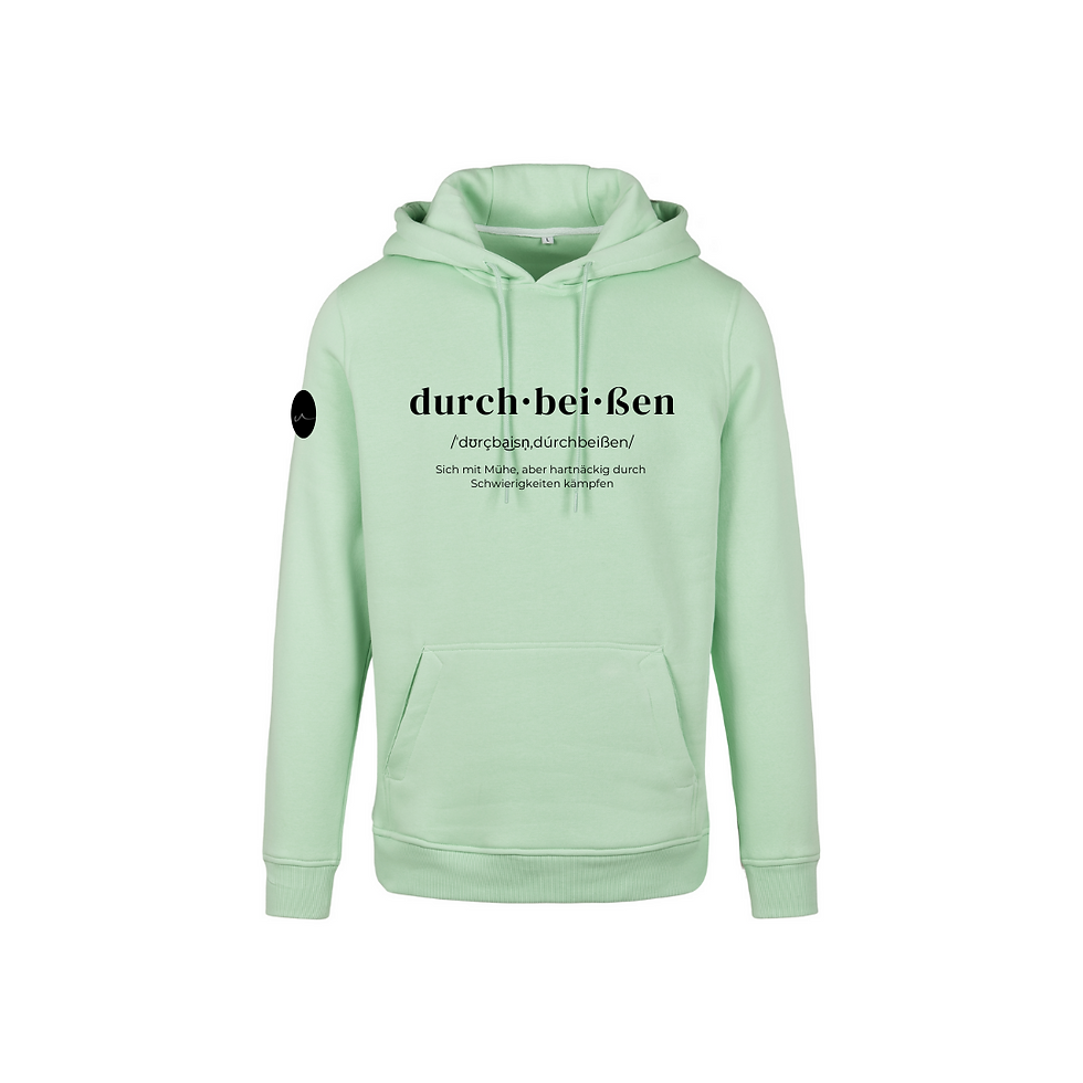 Miniaturbild: DURCHBEISSEN Color Hoodie UNISEX
